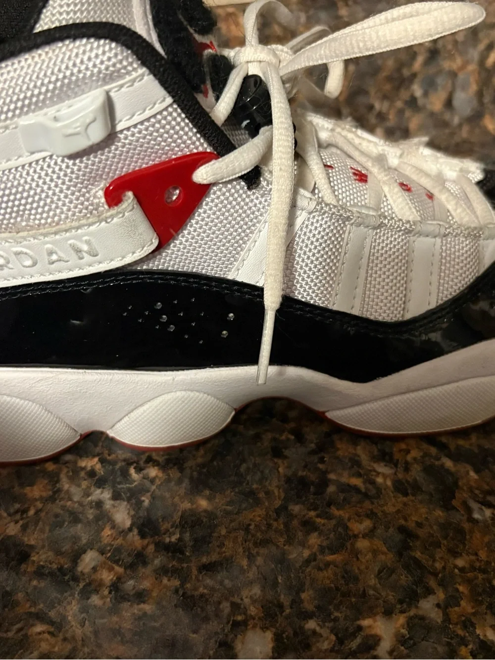Jordan Black White High-Top Sneakers